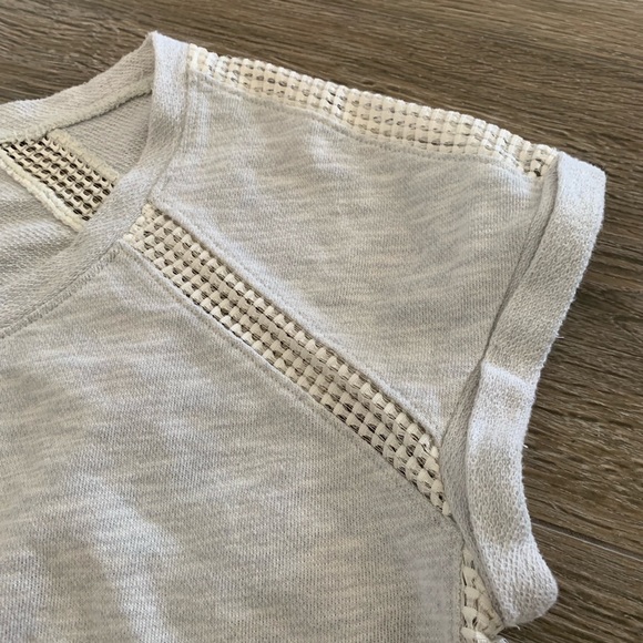 🆕 Converse One Star gray sweatshirt top - Picture 4 of 5